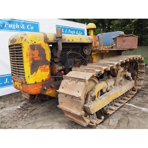 397 - Platypus crawler with Perking R6 engine. Running when stored, tracks are free