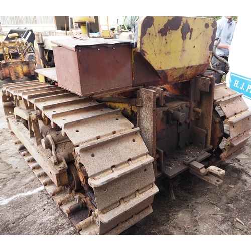 397 - Platypus crawler with Perking R6 engine. Running when stored, tracks are free