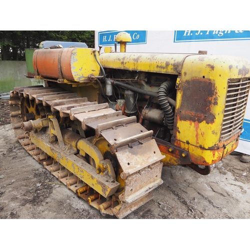 397 - Platypus crawler with Perking R6 engine. Running when stored, tracks are free