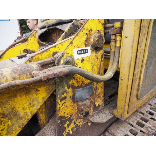 398 - Bristol Taurus mk 1 track shovel. C/w Drott 4 in 1 loader, rear belly weights, tracks are free. Reg.... 