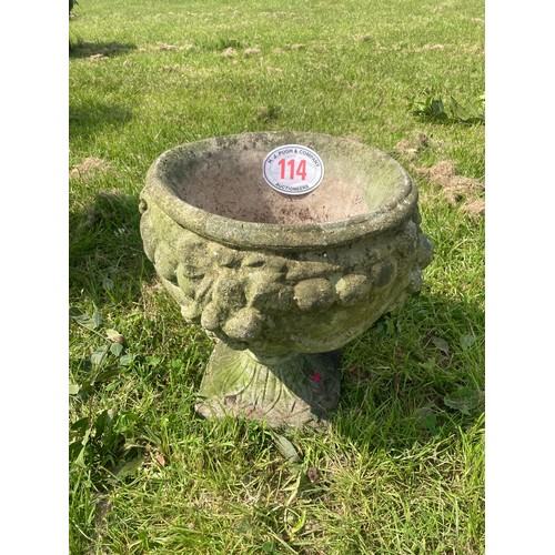 114 - Stone planter