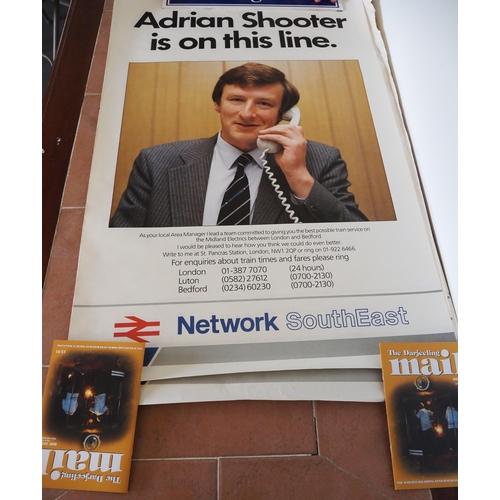 114 - 'Adrian Shooter is on this line' posters - 6