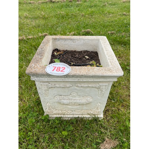 782 - Square planter 15” x 15”