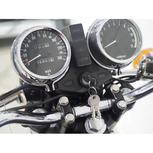 861 - Kawasaki Z650 B1 motorcycle, 1977, 649cc.
Frame no. 020809
Engine no. 032098
Not run for 12 months b... 