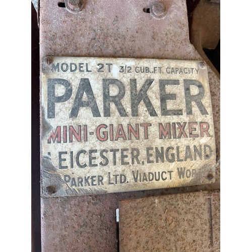 139 - Parker cement mixer