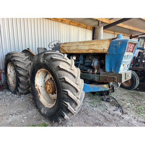 174 - Roadless 115 tractor. Runner. No paperwork. SN- 115/6462