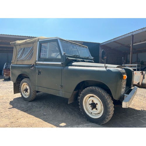 168 - Land Rover series 2. 1959. Petrol. Runs and drives. 72964 miles. C/w old photos of all the work bein... 