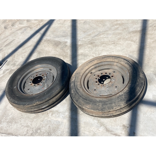 118 - Ferguson wheels and tyres 6.00-16