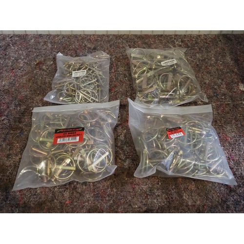 961 - Linch pins, 4 sizes - 200