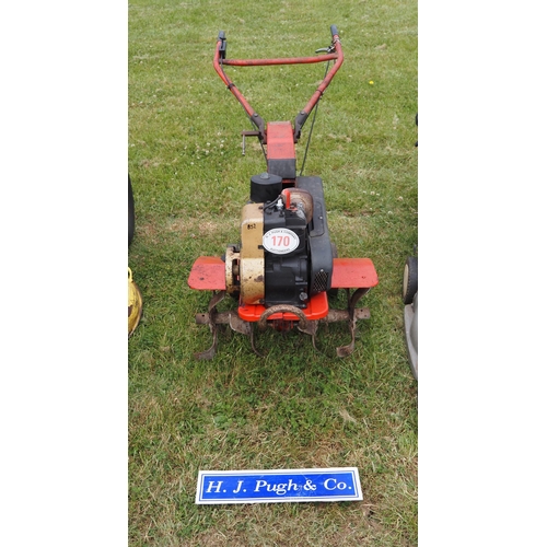 170 - 5HP Merry Tiller rotovator with forward and reserve gears