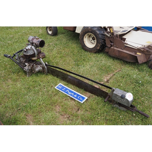 176 - Teles 2 man chainsaw