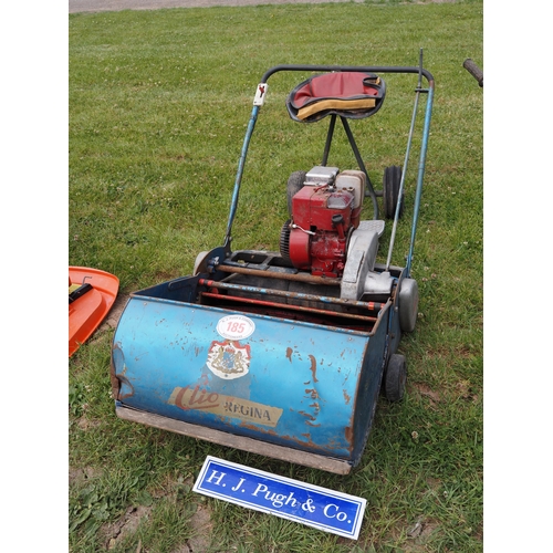 185 - Large cylinder mower with seat