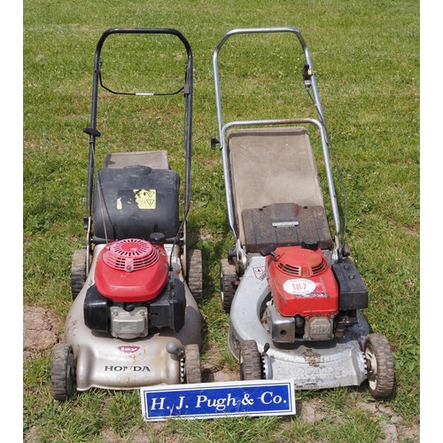 187 - Honda mowers - 2