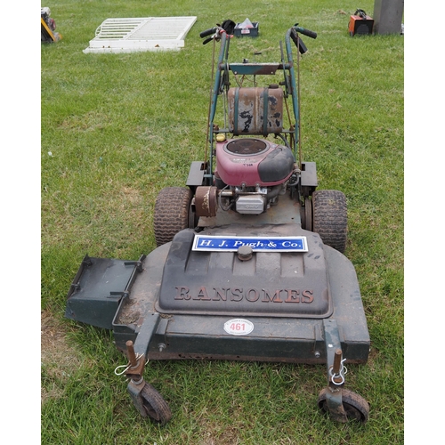 461 - Ransomes rough cut mower