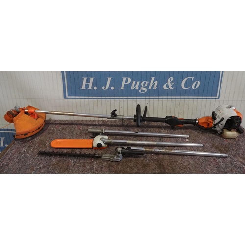 626 - Eckman petrol combi strimmer/hedgecutter/pruner