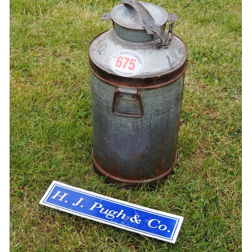 991 - Vintage milk churn