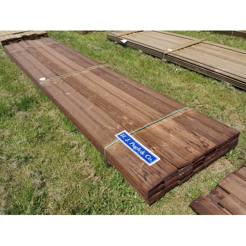 1064 - Treated decking 4.8m x 150 x 32 - 35