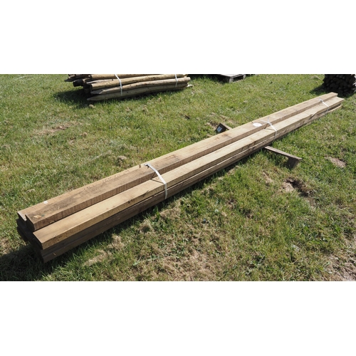 1249 - Sawn timber 16ft x 4