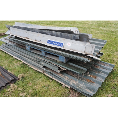 1512 - Box profile roofing sheets and ridge sheets