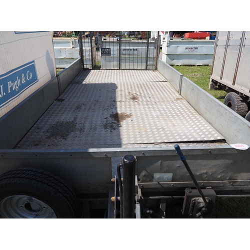 1604 - Bateson twin axle hydraulic tilt bed trailer 14 x 6ft