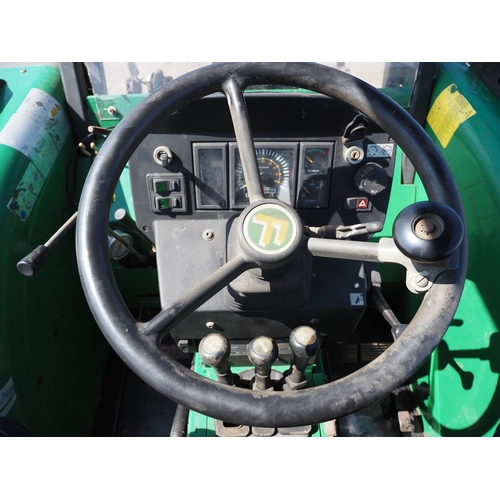 1647 - Ferrari RS90 90 hp tractor. 2005. Runs and drives, 1591 hours showing. Reg. VX54 UKD. V5 and key in ... 