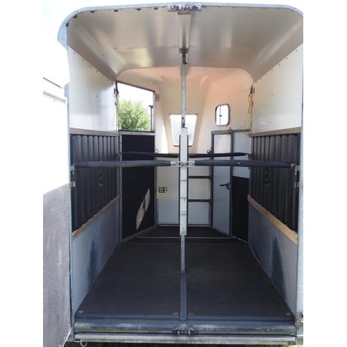 1691 - Bateson Ascot twin axle horsebox trailer 12ft x 6ft. 2007