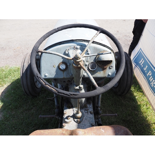 1695 - Ferguson TED petrol TVO tractor fitted with downswept exhaust and roll frame. S/No. 254180. Reg. YVS... 