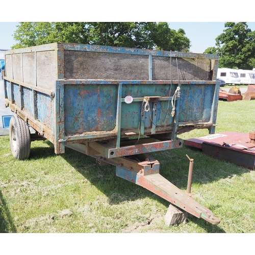 1719 - Single axle trailer 10 x 6ft