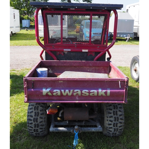 1743 - Kawasaki 4x4 mule. 3451 hours showing