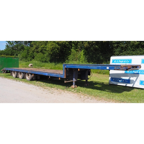 1761 - Artic step frame trailer 42ft