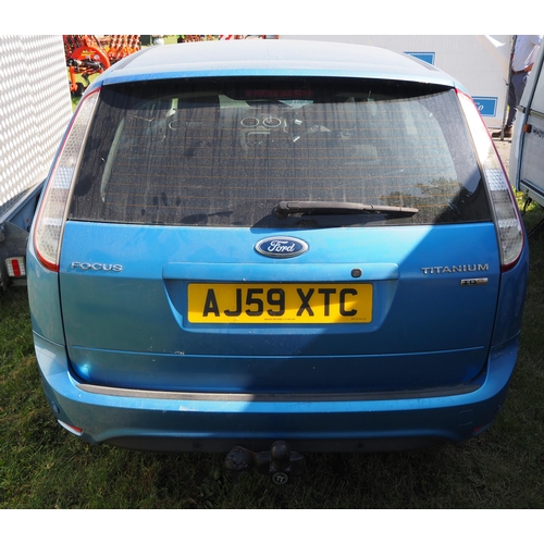 1785 - Ford Focus titanium TDCI estate. Clutch needs attention, leaking fluid. MOT until 18/10/23. Reg. AJ5... 