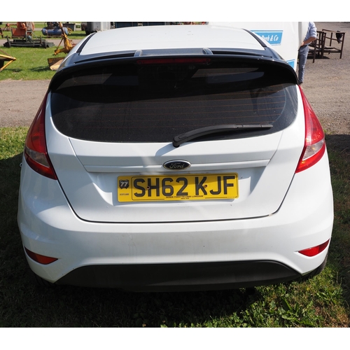 1797 - Ford Fiesta van. Reg. SH62 KJF. V5 and keys in office