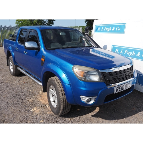 1798 - Ford Ranger pickup. MOT until 29/08/23. Reg. RE10 OYO. V5 and keys in office