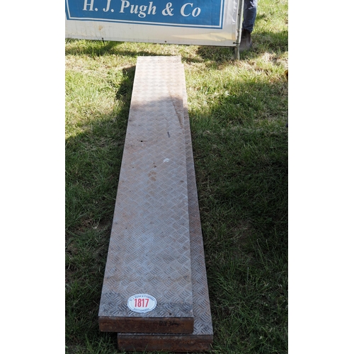 1817 - Trailer ramps 8ft