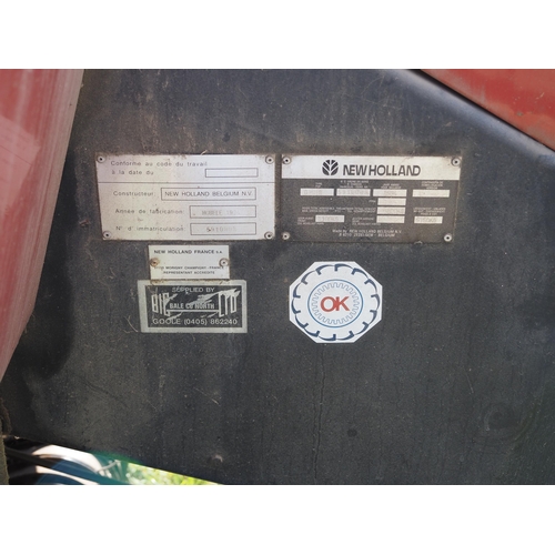 1830 - New Holland D1010 silage 80 x 90 square baler. 1994. Was working when put away last year, serviced b... 