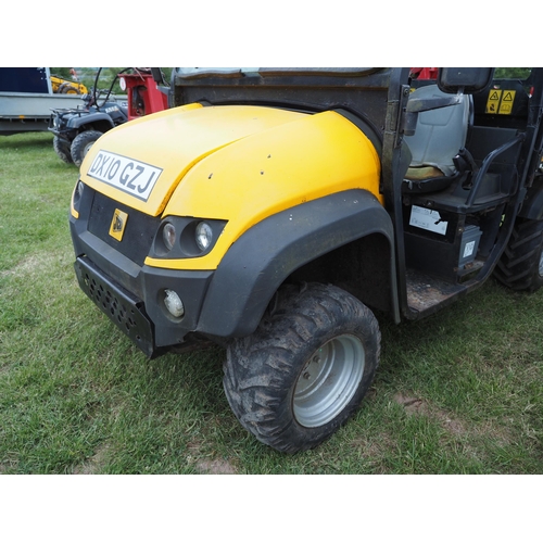 1902 - JCB UTV-4 Groundhog. Runs and drives. Showing 2193 hours. Reg. DX10 GZJ. V5 and keys in office.