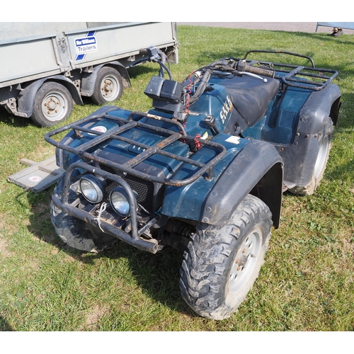 1904 - Quad Runner 500 4WD. 1464 miles showing. Key in office