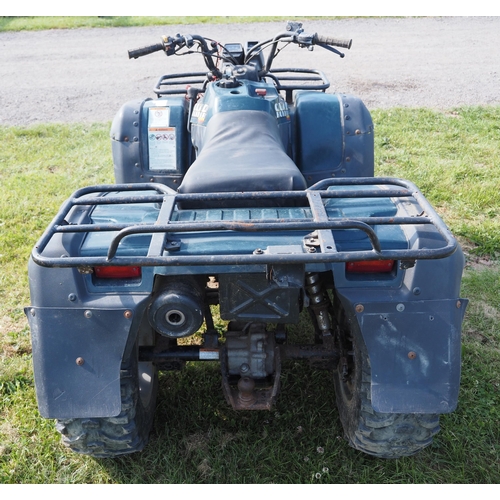 1904 - Quad Runner 500 4WD. 1464 miles showing. Key in office