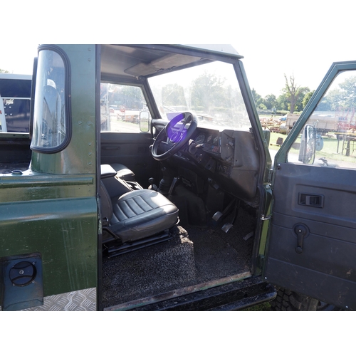 1912 - Land Rover Defender 90. Runs, no MOT. Reg. B662 CSD. V5 and keys in office