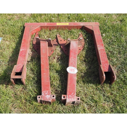 1920 - David Brown safety rollover frame