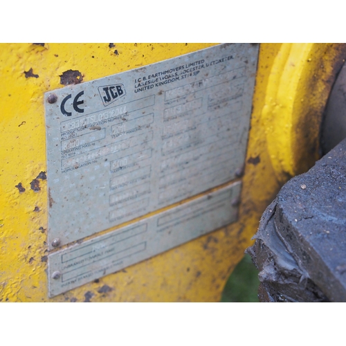 1934 - JCB TM310S with loading shovel fitted pick up hitch. Showing 7060 hours. Runs and drives. Reg. CU60 ... 