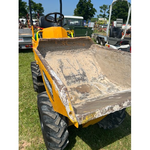 1937 - Thwaites 1 Ton high tip dumper. 2015. 1364 hours showing. Key in office