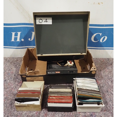 86 - Microfiche with films of motocross and trails