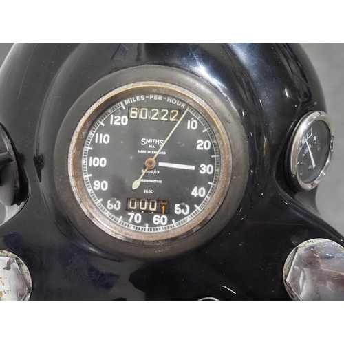 873 - BSA A7 motorcycle. 1957. 500cc.
Frame no. EA711882
Engine no. CA74622
Engine turns over, good compre... 