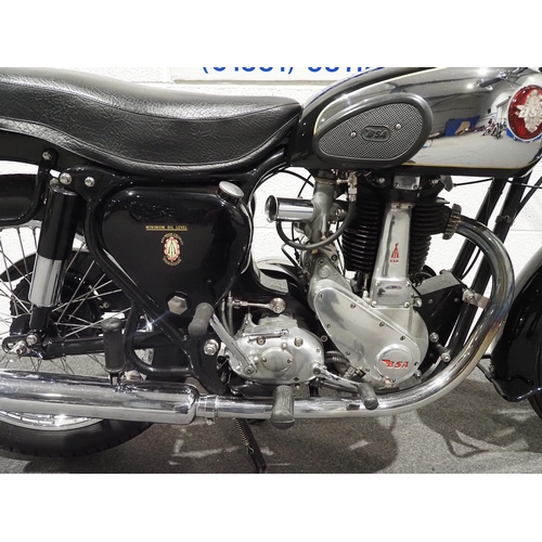881 - BSA B33 motorcycle, 1955, 500cc.
Frame no. CB31-7864
Engine no. BB33-6853
Runs and rides, has been p... 