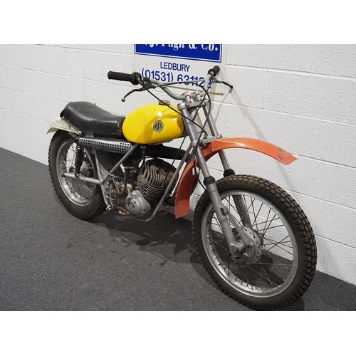 907 - AJS Stormer motorcycle, 1970's, 250cc.
Frame no. 0700349/713
Engine turns over. No docs