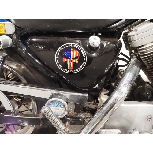 927 - Harley Davidson XLH 883 Sportster motorcycle, 1992, 883cc.
Frame no. 18D4CAM15NY121891
Engine no. CA... 