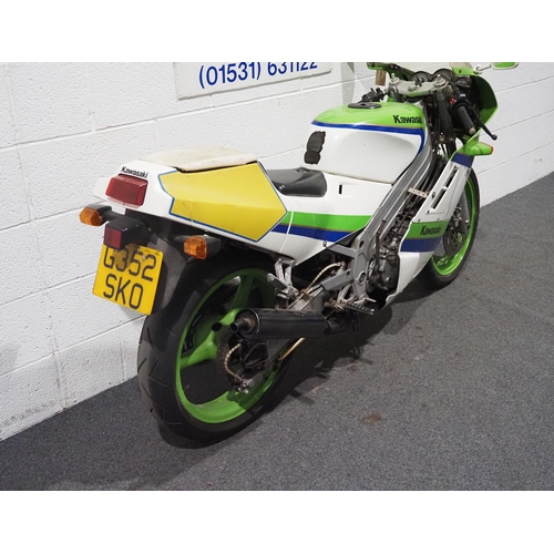 Kawasaki KR1 250 motorcycle, 1990, 248cc Frame no. KR250B005755 