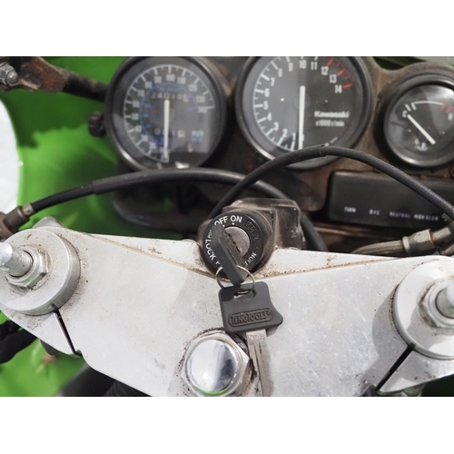 952 - Kawasaki KR1 250 motorcycle, 1990, 248cc
Frame no. KR250B005755
Engine no. KR250BE008688
Engine turn... 