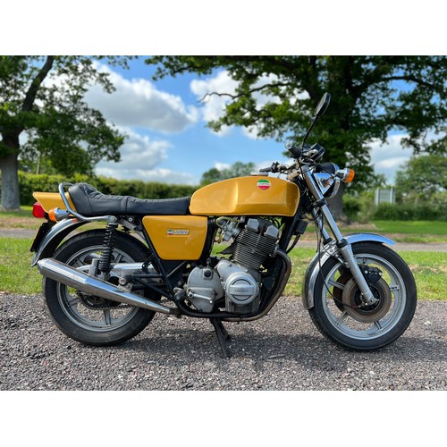 880 - Laverda Jota motorcycle, 1979, 981cc.
Frame no. 6179
Engine no. 6179
From a deceased estate. Engine ... 